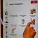 Customer places order for the McDonald's BTS Meal at ordering kiosk